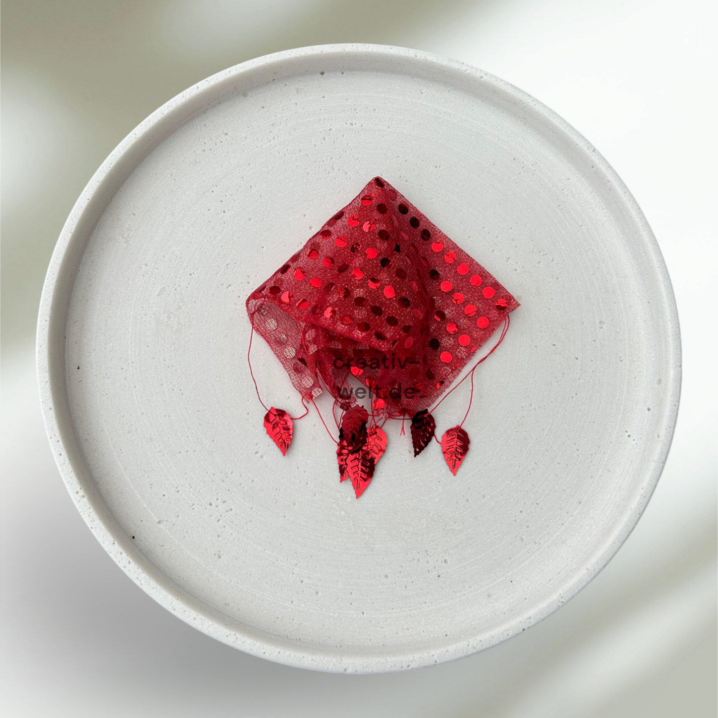 10xHenna Halay Tuch Rot