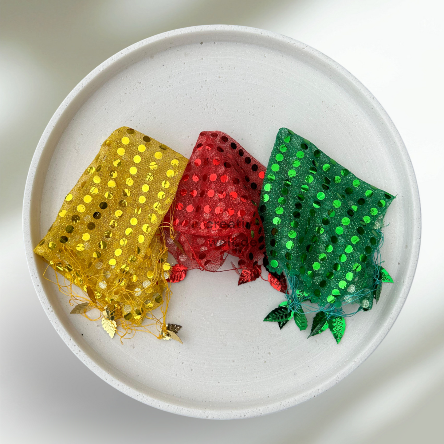 10xHenna Halay Tuch Grün