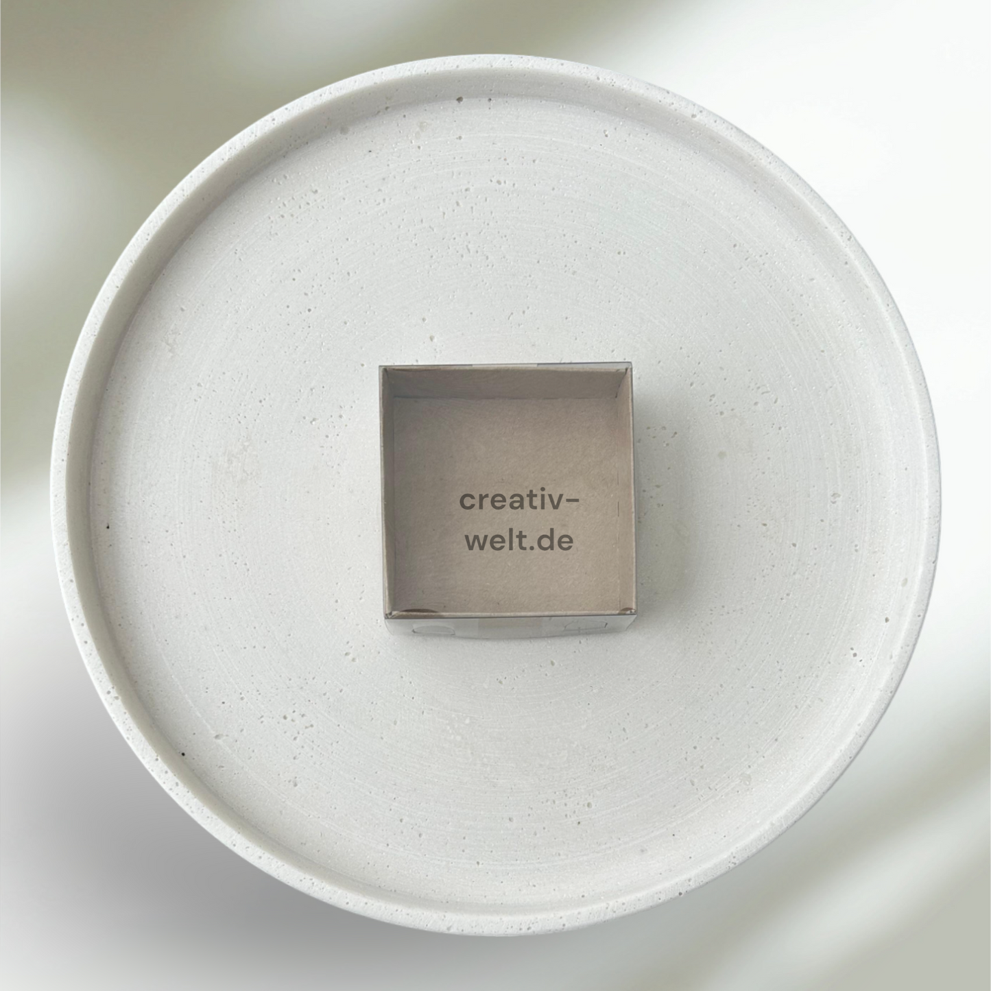 5er-Pack Kraft-Acetatschachteln in Braun, 8x8x3 cm