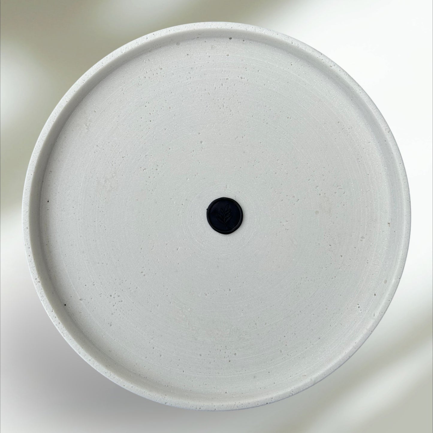 Wachssiegel mit Zweig Muster BLACK