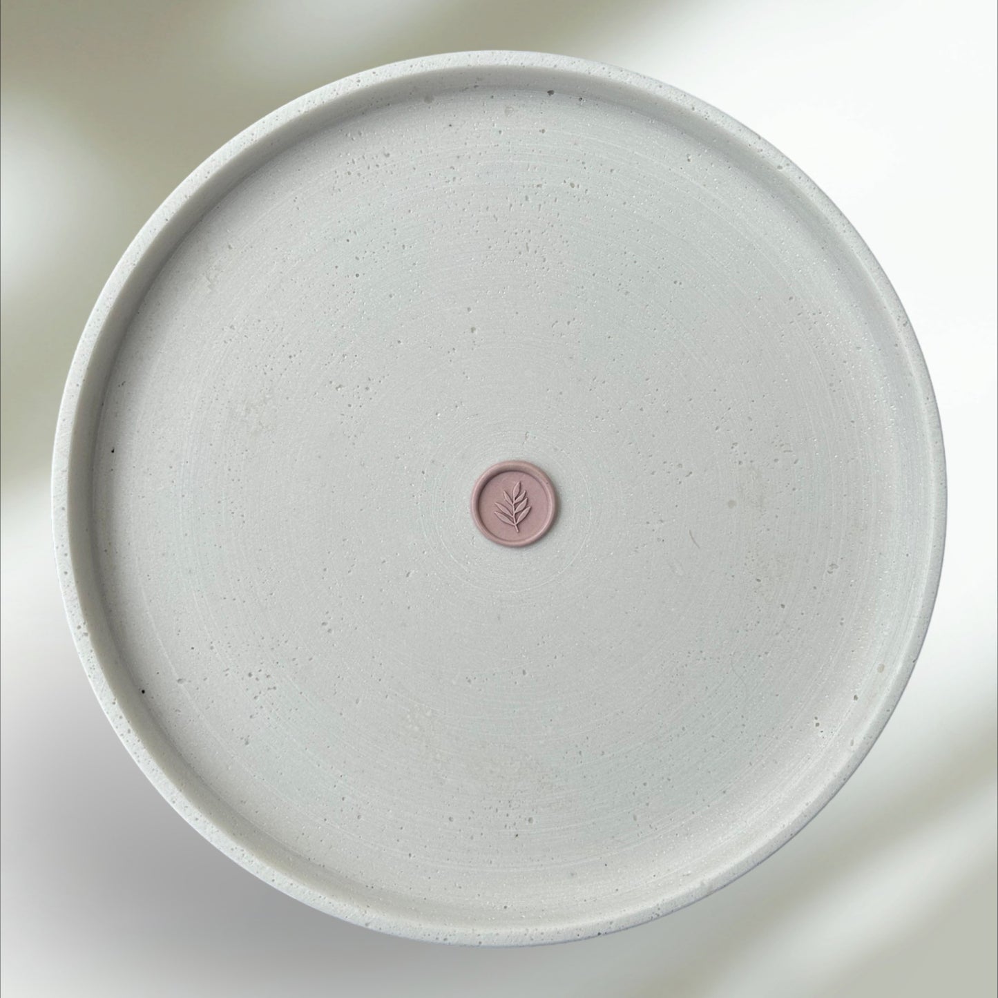 Wachssiegel mit Zweig Muster BLUSH