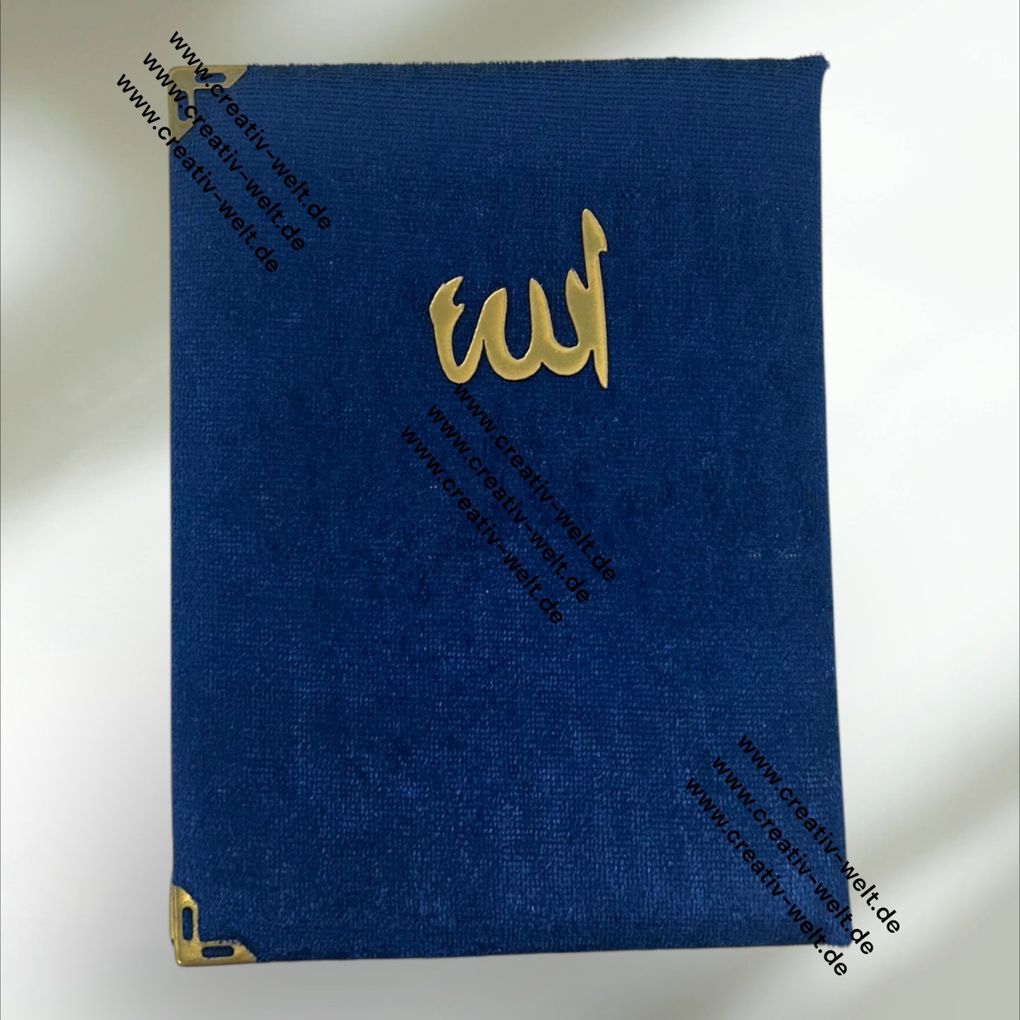 Yasin Koranbuch mit Samteinband, 80 Seiten in Rosé