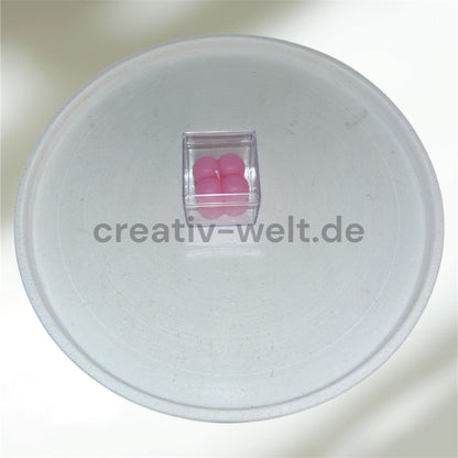 Bubble Kerze in Rosa